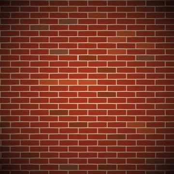 Vector brick wall Stock Illustration