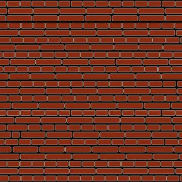 Vector brick wall Illustrazione stock