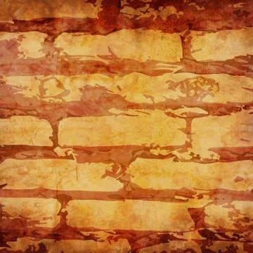Vector brick wall texture illustration, brick wall pattern Stock Photos