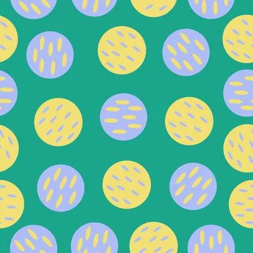 Vector bright abstract seamless pattern Stock Illustration