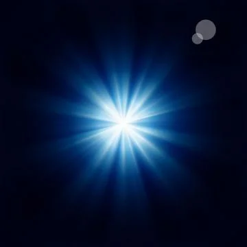 Vector bright star Stock Illustration