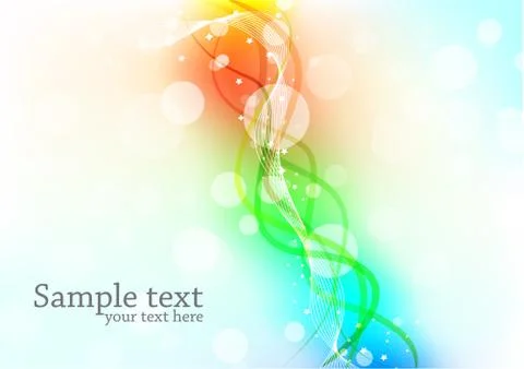 Vector bright template Stock Illustration