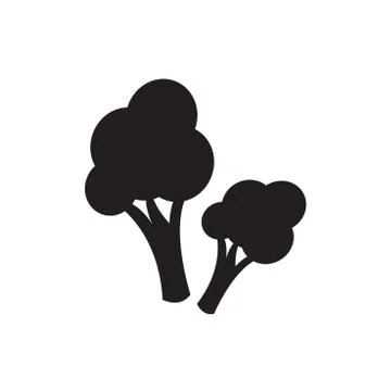 Vector broccoli icon Stock Illustration