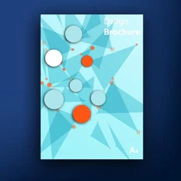 Vector brochure booklet cover design templates collection Иллюстрация