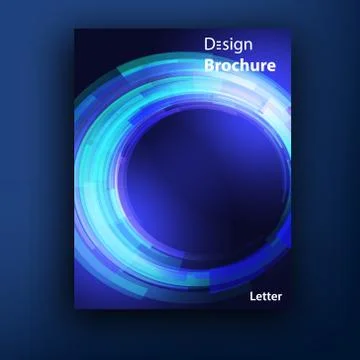 Vector brochure / booklet cover design templates collection Stock-Illustration