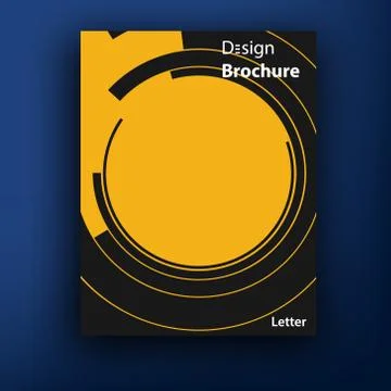 Vector brochure / booklet cover design templates collection Stock Illustration