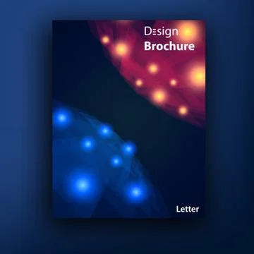 Vector brochure  booklet cover design templates collection Stock-Illustration