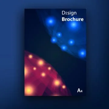 Vector brochure booklet cover design templates collection 스톡 일러스트