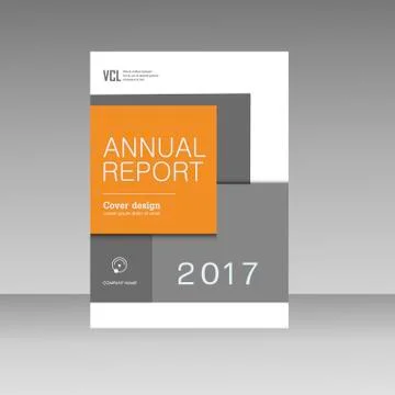 Vector brochure design template Stock Illustration