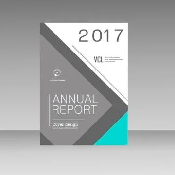 Vector brochure design template Stock Illustration