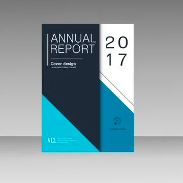 Vector brochure design template Stock Illustration