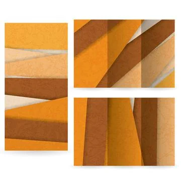 Vector Brochure Layout Design Template Stock Illustration