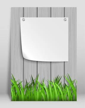 Vector  brochure or magazine cover  template Stock Illustration