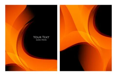 Vector brochure template Illustrazione stock