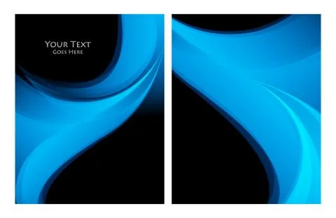 Vector brochure template Stock Illustration