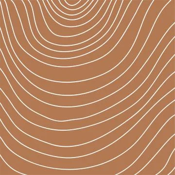 Vector brown abstract background. Nature, wood texture Stock Illustration