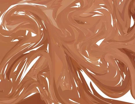 Vector Brown marble abstract background. Liquid marble pattern. Trendy templa Stock Illustration
