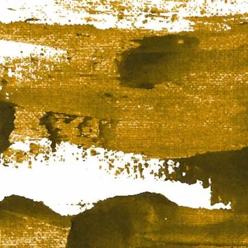 Vector brown orange abstract background brush stroke hand drawn Stock Illustration