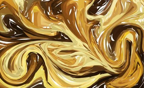 Vector Brown White marble abstract background. Liquid marble pattern. Trendy  스톡 일러스트