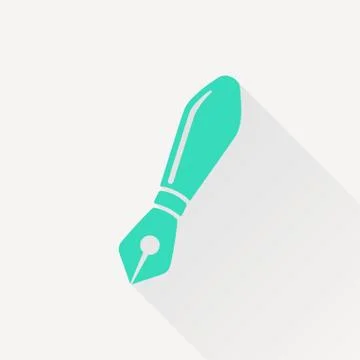 Vector brush icon. Epsgreen0 Stock Illustration