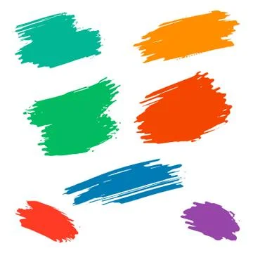 Vector Brush Stroke Stock Illustration