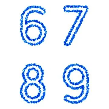 Vector bubble alphabet Illustrazione stock