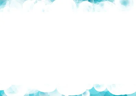 Vector : Bubble with blue sky background Stock Illustration