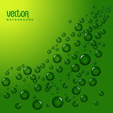 Vector bubbles background Illustrazione stock