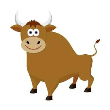 Vector bull for your ideas Stock Illustration