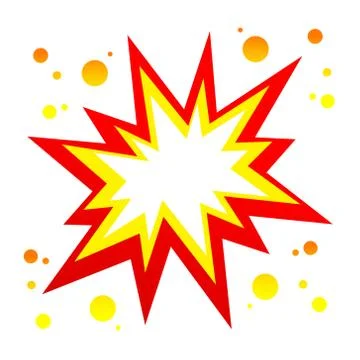 Vector burst icon Stock Illustration