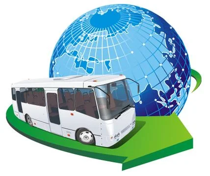 Vector bus Stock Illustration