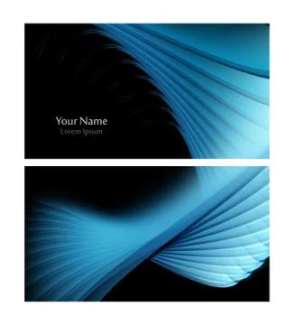 Vector business card Stock Illustration