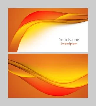 Vector business card Stock Illustration