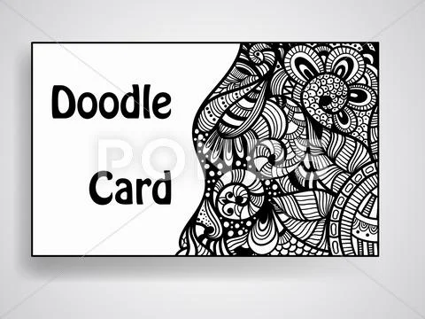 Vector business card template Stock Illustration