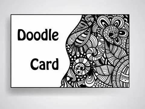Vector business card template Stock-Illustration