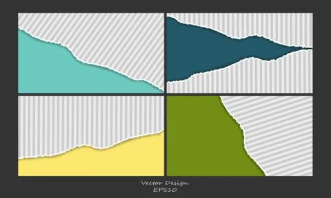 Vector business cards Stock Illustration
