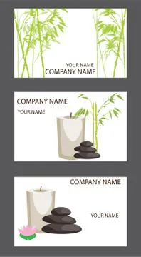 Vector Business Cards Stock Illustration