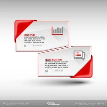 Vector Business Frames Stock Illustration