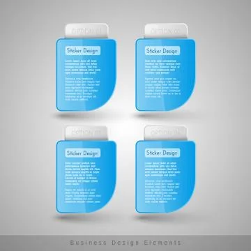 Vector business frames. Infographics template. Design elements for web design Stock Illustration