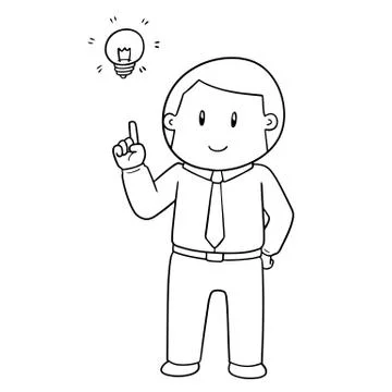 Vector of businessman Stock Illustration