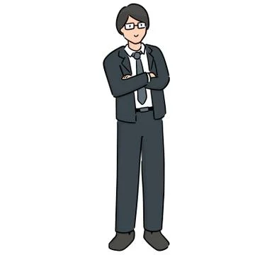 Vector of businessman Stock Illustration