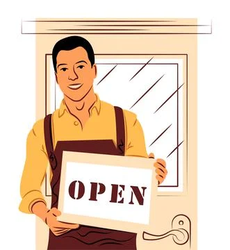 Vector businessman in shadow of sharp lines style Stock Illustration