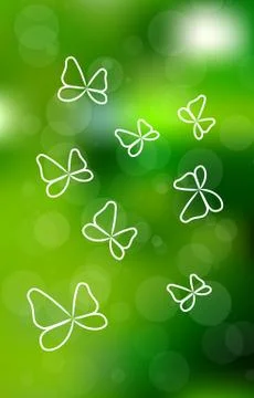 Vector buttefly background Stock Illustration