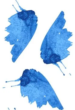 Vector butterflies pattern. Vector floral illustration on white Stock Illustration