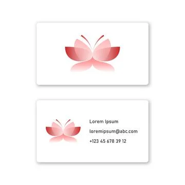 Vector butterfly in gradient style . Editable illustration Stock Illustration