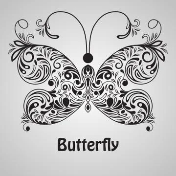 Vector butterfly Stock Illustration