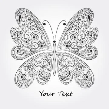 Vector butterfly Stock Illustration