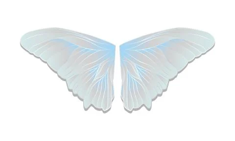 Vector butterfly wings Stock Illustration