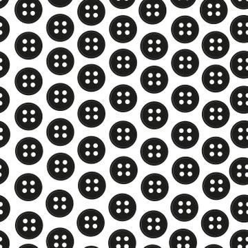 Vector button button for clothes - flat style Stock Illustration