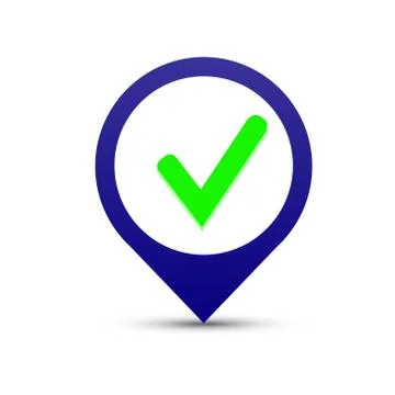 Vector button to confirm Stock Illustration